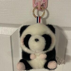 Cute Panda Keychain Plush